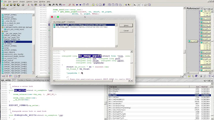 Mmap implementation in drivers