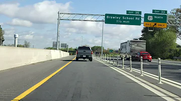 Interstate 77 - North Carolina (Exits 28 to 36) northbound (Express Lanes)