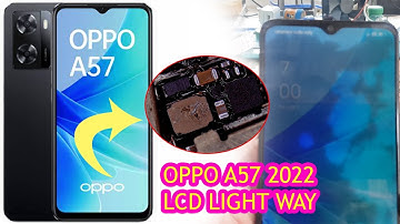 How to fix OPPO A57 2022 No LCD light after water damage