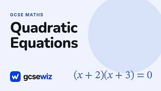Quadratic Equations - the whole GCSE Maths topic in 6 minutes (Foundation & Higher, all exam boards)