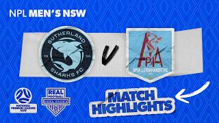 NPL Men's NSW Round 22 Highlights – Sutherland Sharks v APIA Leichhardt FC