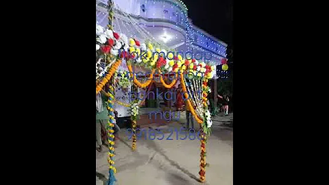 tilak mandap decoration