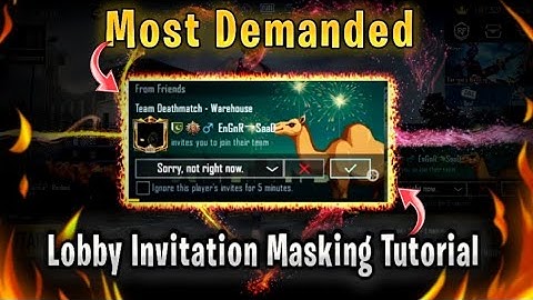 Lobby Invitation Masking Tutorial 🔥| Stripes Effect Alight Motion ❤ | Free Xml File🔗