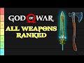 God of War Weapons Tier List