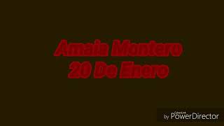 Amaia Montero - 20 de enero