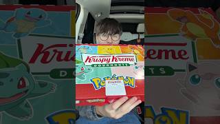 KRISPY KREME POKÉMON DONUTS 🍩🤯 #foodie #explore #donuts #pokemon #shorts #foodlover #explorepage