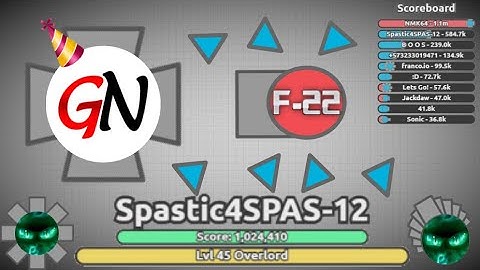 First 1M On The Channel - Diep.io New Year