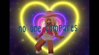 No One Compares, You Stand Alone🥺💖 Roblox Edit| Noursv1Bexo
