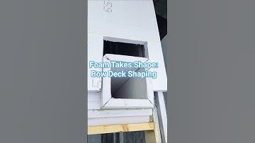 Measure. Mark. Slice. Shape. (Self-build Catamaran) #boatbuilding #foamcoreconstruction #lightweight