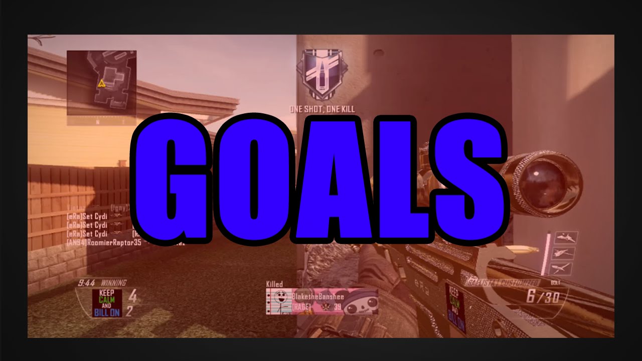 Setting Goals! (BO2 With Shot) - YouTube