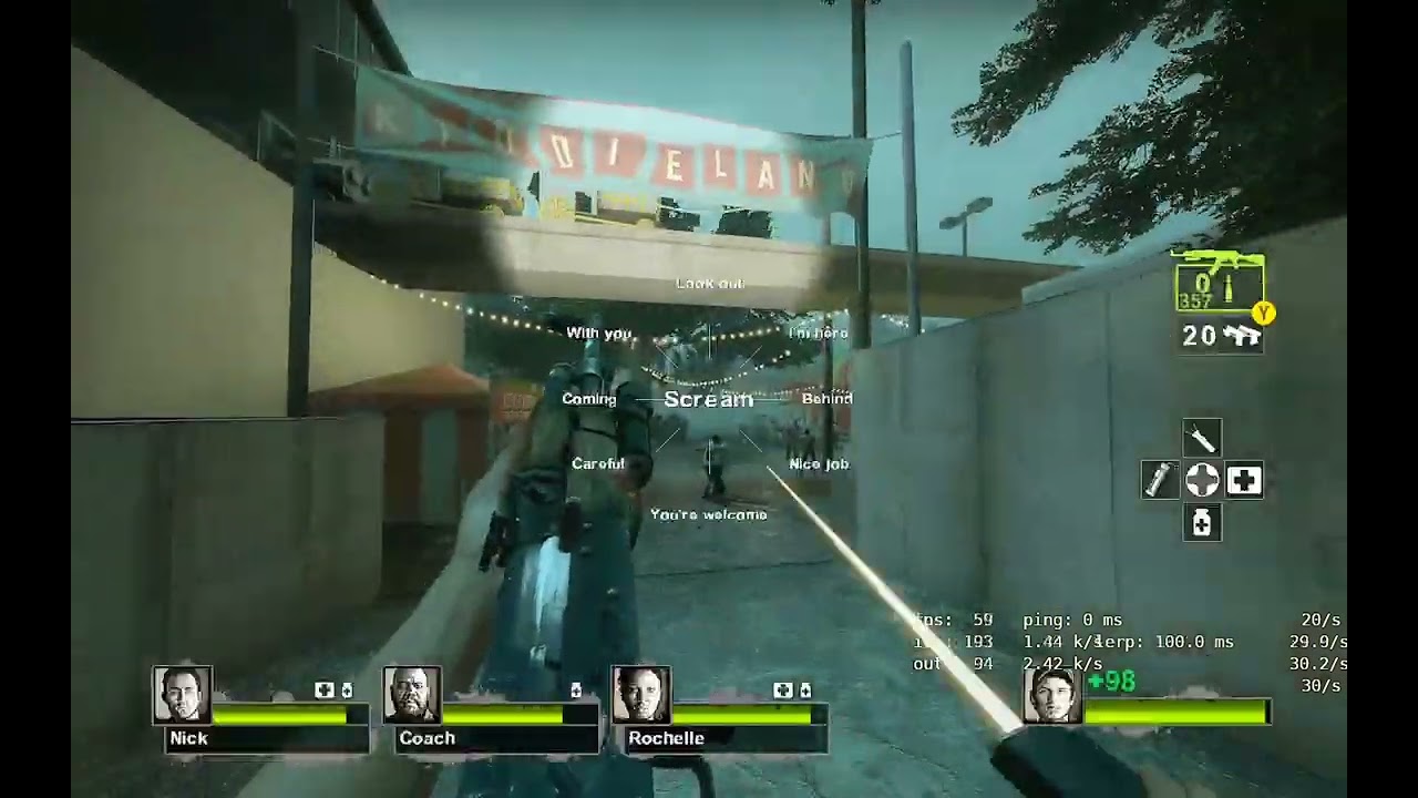 Left 4 Dead 2 Steam Deck gameplay l Gráficos máximos