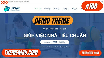 Demo theme giúp việc Clinixer |  thememau.com