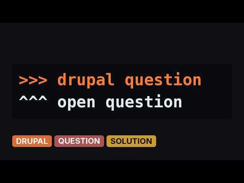 Drupal: Node listings on taxonomy term page