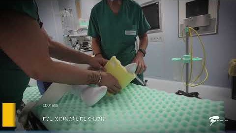 Biomatrix - Special Operating Room: Supine positioning in operating room with disposable devices