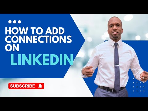 How to Add Connections on LinkedIn - YouTube