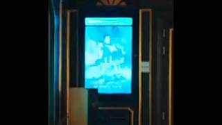 King's father was watching Pit Babe 2. And look at the poster of Pit Babe 2.So he's a Pit Babe fan.😂
