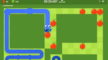 Google Snake Level Editor - Level 4 in 33.858s (Speed Fast)