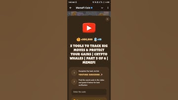 5 Tools to Track Big Moves & Protect Your Gains | Crypto Whales | Part 3 of 6 | MemeFi