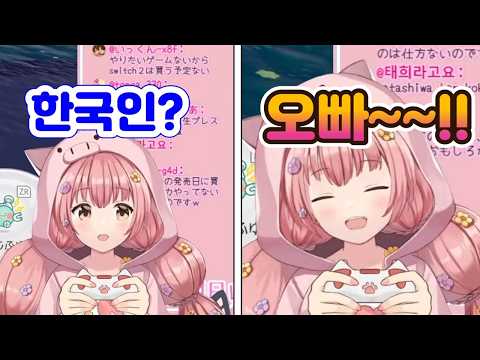 한국인 보자마자 오빠 외치는 우타이테 레전설 [하나땅]