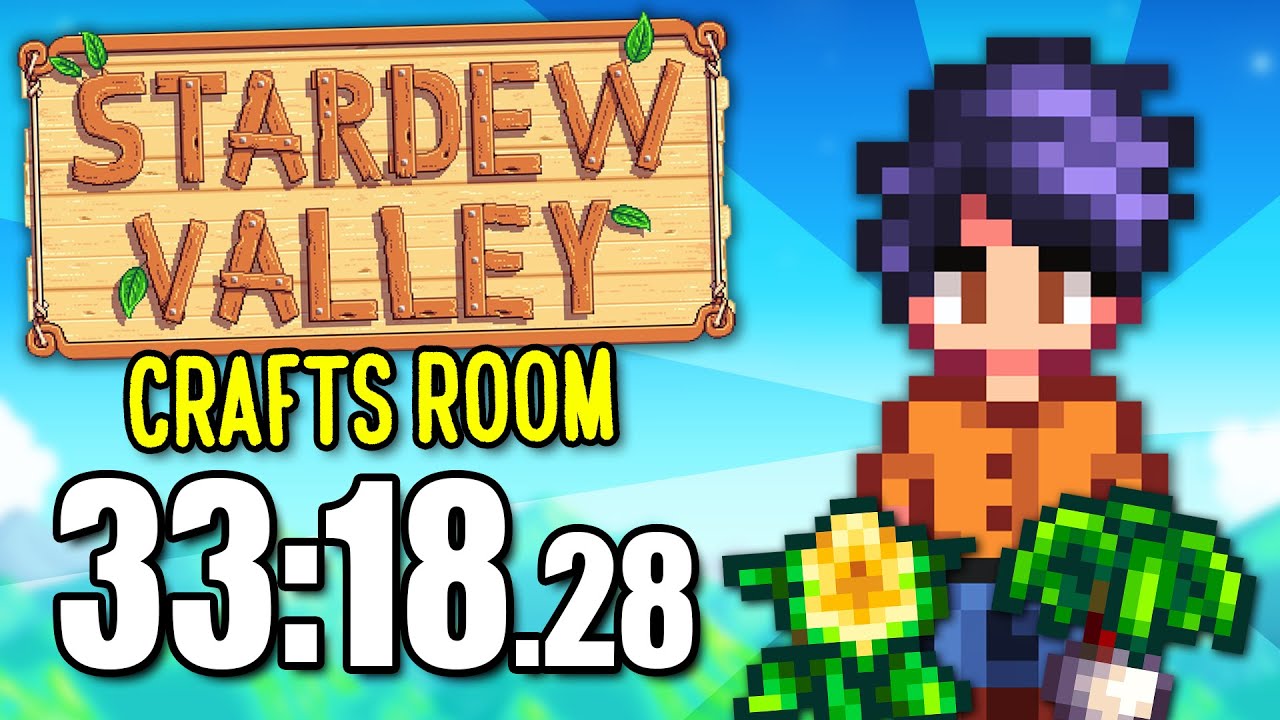 Ever Wanted To Know How To Speedrun The Crafts Room Bundle In Stardew , Stardew  Valley