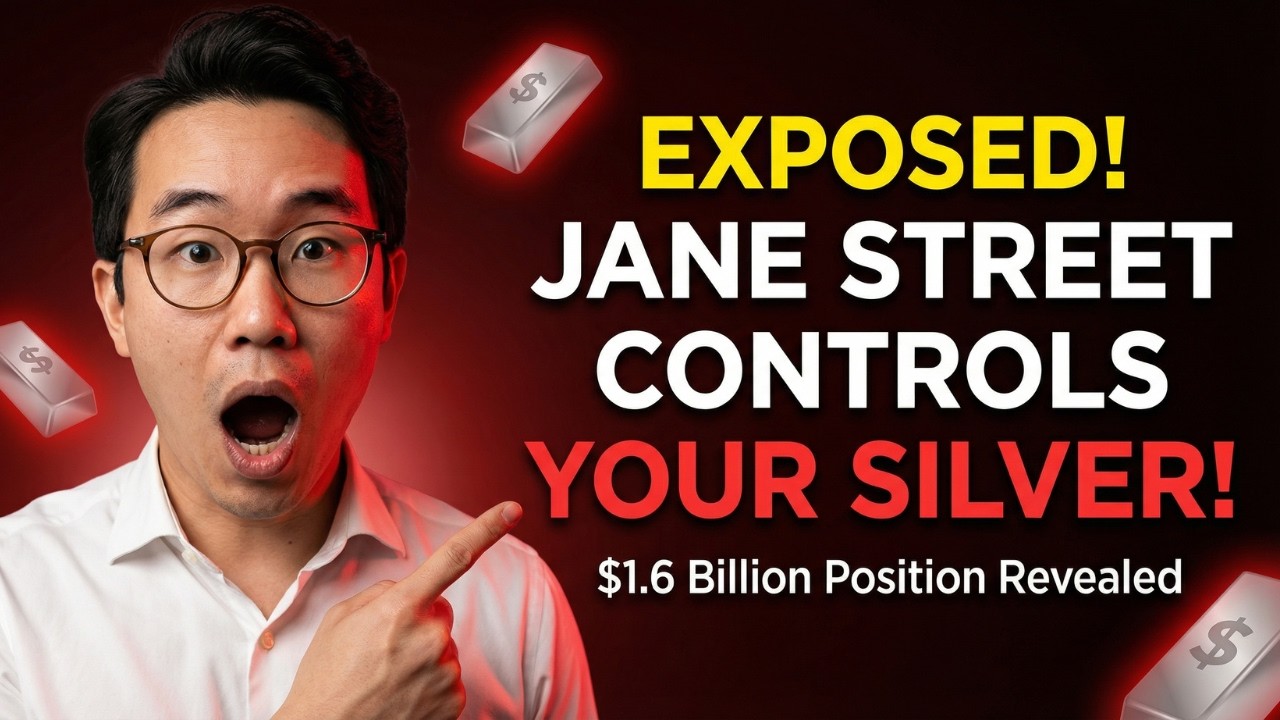 JANE STREET CONTROLS YOUR SILVER — $1.6B POSITION EXPOSED