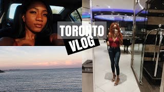 TORONTO VLOG:DOWNTOWN,JAMAICAN FOOD & PARTY CLOTHES SHOPPING  | Annesha Adams
