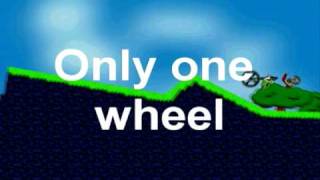 ElastoMania: 1 wheel Flat track