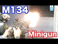 M134 (機関銃) ミニガンを撃ってみた! 毎分6000発の発射する機関銃(ガトリングガン)と珍しい銃の紹介 マック堺のレビュー動画#444