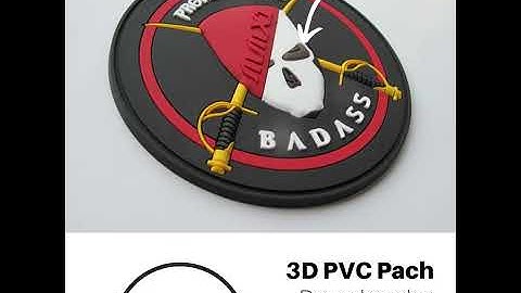 2D vs 3D PVC Patches - By PVC EMBLEMS.com