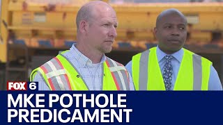 Milwaukee pothole problem; mayor reveals actions DPW is taking | FOX6 News Milwaukee