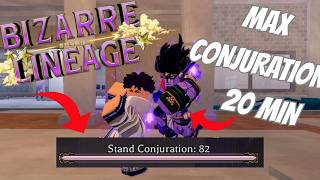 How To Max Conjuration Fastest Way Bizarre Lineage