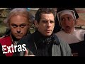 LIVE 🔴 The Best Awkward Scenes and Cameos in Extras Series 1 | Extras |  BBC Comedy Greats