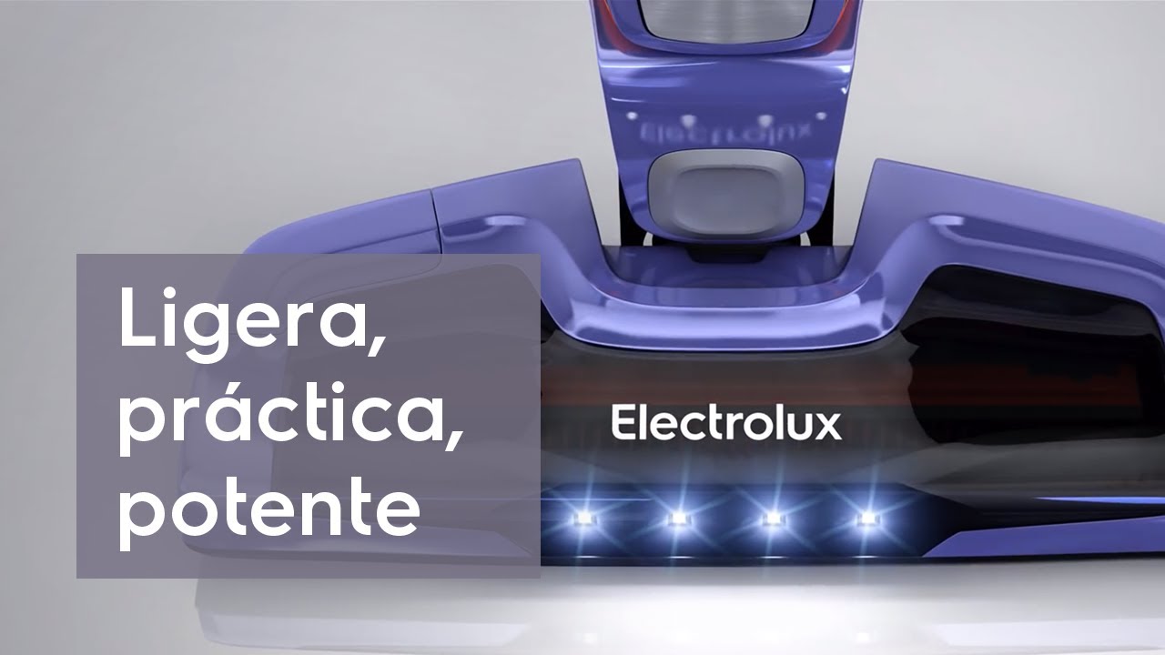 Diseño y practicidad con la Aspiradora 2 en 1 Ergorápido Electrolux ERG15 -  YouTube