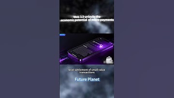 Web 3.0 unlocks theeconomic potential of micro-payments#learn #web3 #blockchain