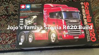 Tamiya Scania R620 Build