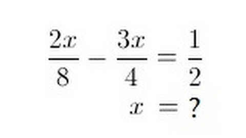 Algebra - Solving Linear Equations In One Variable: Lesson 1 (3 of 4) Fraction