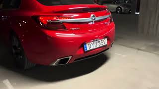 Opel Insignia OPC Cold start
