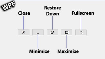 How to Maximize VS Fullscreen Application | C# WPF