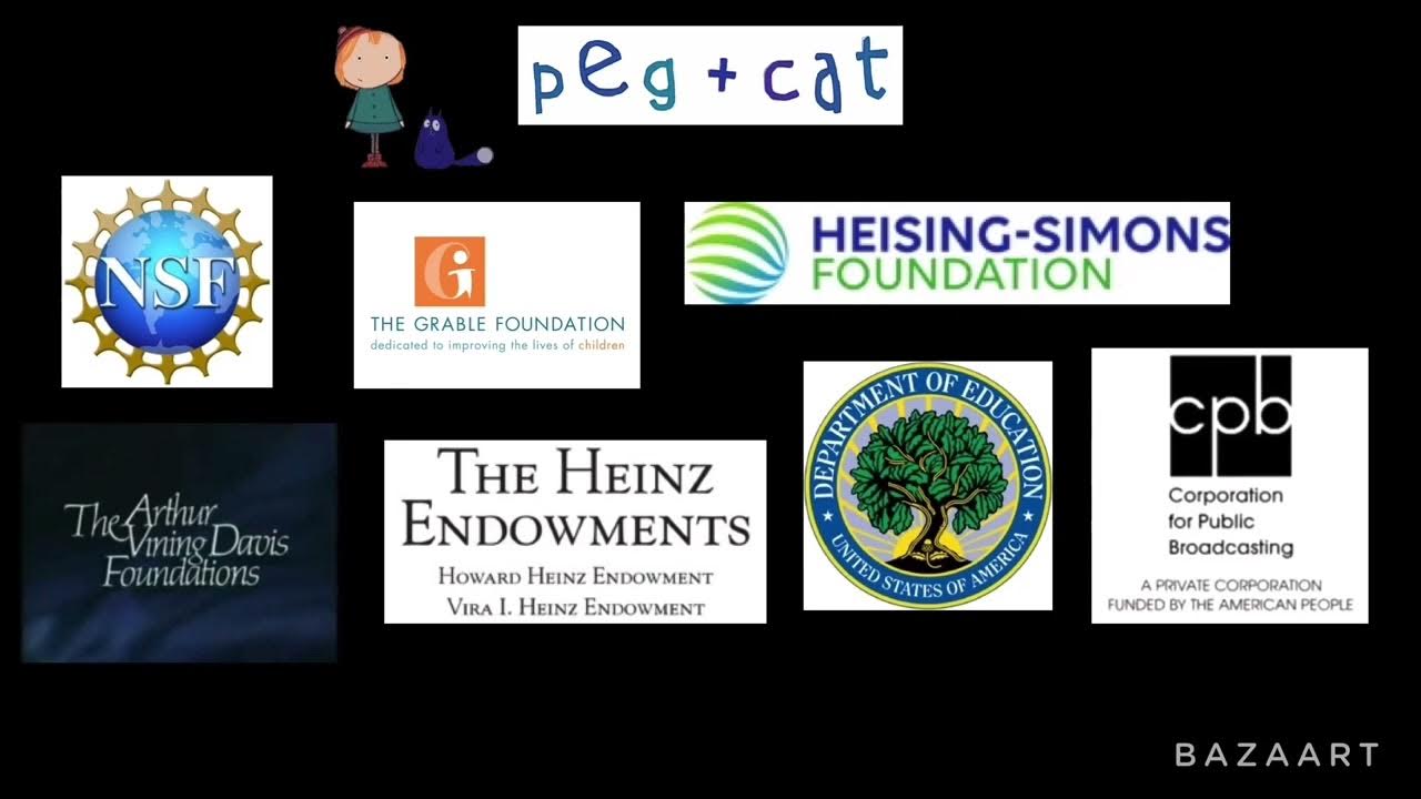 Peg + Cat Funding Credits YouTube