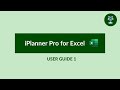 iPlanner Pro | Excel user guide | Part 1 - Creating a new Plan
