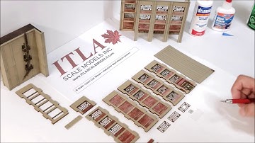 ITLA Scale Models Inc - #1 N Scale Modular Wall System Overview