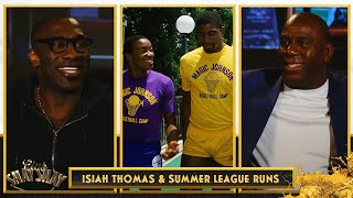 Magic Johnson on Michael Jordan, Isiah Thomas \& the NBA's summer league runs | CLUB SHAY SHAY