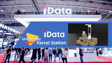 iData unmanned parcel station intro at IOTE 2023 | the Largest iot innovation event in Asia