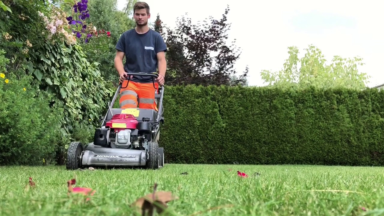 Richtig Rasen mähen Alfred Müller AG Smovie YouTube