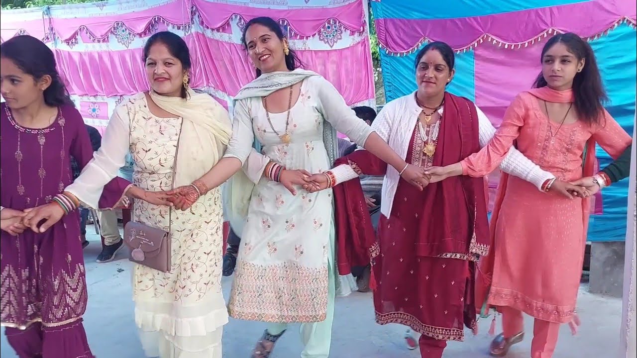 नाटी धमाका कुल्लू (थरमाहन) पहाड़ी बाजा और नाटी पार्टी शहनाई भोले शंकर