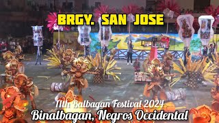 BRGY. SAN JOSE | 11th Balbagan Festival 2024, Arena Dance Competition, Binalbagan Neg. Occ