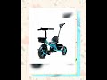 Kidsmate Junior Tricycle for Kids with Parental Control | Cycle for Kids 1-4 Years | Baby Cycle |...