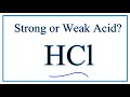 Strong Acids and Electrolytes Concepts