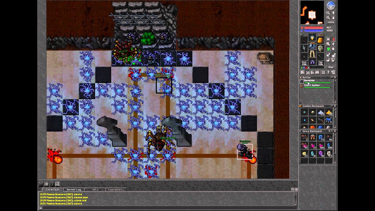 Tibia by; Biel - Last Room (Banshee Quest) Ultima sala ED Solo - YouTube