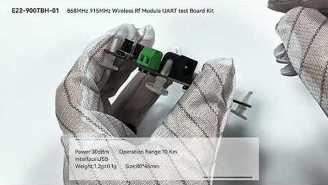Ebyte 868MHz 915MHz Wireless Rf Module UART test Board Kit E22-900TBH-01 LoRa Module Sx1262 10km